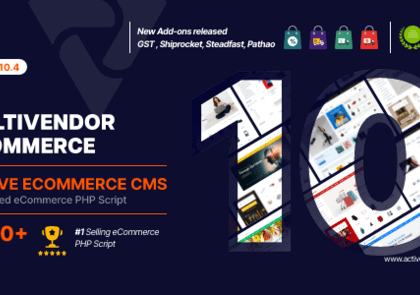 Active eCommerce CMS v10.5.1 + All Addons
