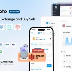 AdCrypto v2.1.0 – Cryptocurrency Exchange and Buy Sell Full Solution Script