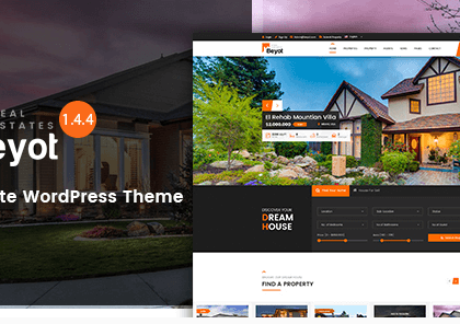 Beyot – WordPress Real Estate Theme