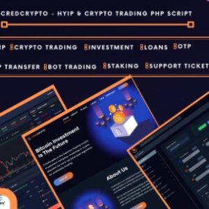 CredCrypto v3.1 Nulled – HYIP Investment and Trading Script