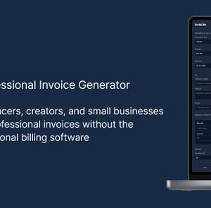 InvioLite - Lightweight Professional Invoice Generator